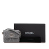 Chanel Lambskin 19 Flap Coin Purse With Chain Secondhand