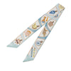 Hermès Funny Ice Cream Silk Twilly  Scarf Secondhand