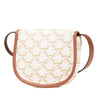 Celine Mini Triomphe Coated Canvas Besace Crossbody Secondhand