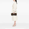 Burberry Prorsum Woven Buffalo Leather and Cotton Clutch Secondhand