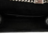 Secondhand Saint Laurent Small Croc Embossed Leather Monogram Kate Tassel Crossbody