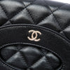 Chanel Shiny Crumpled Calfskin 31 Clutch with Chain Secondhand