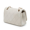Secondhand Chanel Medium Quilted Lambskin Twist Chain Enamel CC Flap