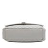 Saint Laurent Large Chevron Sheepskin Monogram College Satchel Secondhand