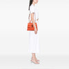 Gucci Small Calfskin Bamboo Daily Satchel Secondhand