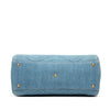 Gucci Small GG Marmont Matelasse Denim Pearly Satchel Secondhand