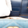 Gucci Small GG Marmont Matelasse Denim Pearly Satchel Secondhand