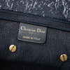 Dior Canvas Embroidered Tie Dye Saddle Bag Secondhand