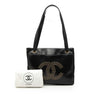 Chanel Lambskin CC Studded Logo Tote Secondhand