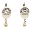 Secondhand Chanel Resin Strass Rain Drop Clip On Earrings