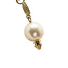 Gucci Gold Plated GG Faux Pearl Drop Pendant Necklace Secondhand
