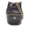 Chanel Small CC Quilted Lambskin Bucket Bag Secondhand