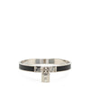 Secondhand Hermès Leather Kelly Cadena Lock Bangle Bracelet