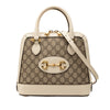 Gucci Small GG Supreme Horsebit 1955 Satchel Secondhand