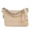 Chanel Small Chevron Aged Calfskin Gabrielle Hobo Secondhand