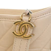 Chanel Small Chevron Aged Calfskin Gabrielle Hobo Secondhand