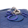 Dior Medium Ultra Matte Calfskin Embossed Cannage Lady Dior Secondhand