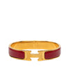Secondhand Hermès Narrow Enamel Clic H Bracelet PM