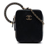 Chanel Calfskin Stitched Cup Of Tea Vanity Case Secondhand