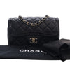 Chanel Mini CC Quilted Shiny Lambskin Half Flap Secondhand