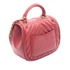 Chanel Mini CC Chevron Lambskin Reversed Round Flap Secondhand