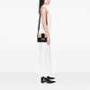 Fendi Calfskin and Canvas FF 1974 Flat Baguette Crossbody Secondhand