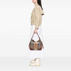 Burberry Small House Check Canvas Bridle Canterbury Tote Secondhand
