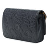 Chanel CC Embossed Lambskin Camellia Wallet On Chain Secondhand