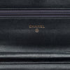 Chanel CC Embossed Lambskin Camellia Wallet On Chain Secondhand