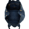 Prada Denim Canapa Logo Tote Secondhand