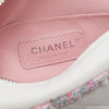 Chanel Quilted Lambskin and Tweed Elegant Satchel Secondhand