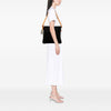 Celine C Macadam Suede Double Zip Shoulder Bag Secondhand