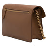 Burberry Small Leather and House Check Canvas Derby Macken Crossbody Secondhand