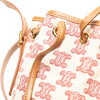 Celine Micro Triomphe Embroidered Canvas Drawstring Bucket Bag Secondhand