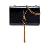 Secondhand Saint Laurent Small Patent Classic Monogram Kate Tassel Crossbody