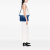 Prada Saffiano Trimmed Tessuto Satchel Secondhand