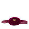 Secondhand Gucci GG Marmont Matelasse Velvet Belt Bag