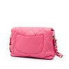 Chanel Small Quilted Lambskin Logo Chain Strap Flap Secondhand