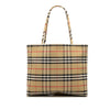 Burberry House Check Canvas Tote Secondhand