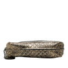 Bottega Veneta Metallic Calfskin Intrecciomirage Chain Flap Crossbody Secondhand