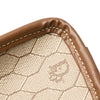 Dior Honeycomb Coated Canvas Clutch Secondhand