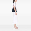 Prada City Calf Trimmed Saffiano Greche Paradigme Bag Secondhand