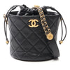 Chanel Quilted Caviar Twist Your Buttons Bucket Bag Secondhand