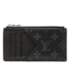 Louis Vuitton Monogram Eclipse Taigarama Coin Card Holder Secondhand