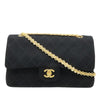 Chanel Medium Classic Jersey Bijoux Chain Double Flap Secondhand