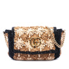 Gucci Small GG Marmont Raffia Crossbody Secondhand