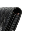 Chanel Quilted Lambskin Flap Long Wallet Secondhand