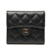 Hermès CC Quilted Caviar Compact Flap Wallet Secondhand