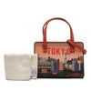 LOEWE Small Leather Tokyo Postal Top Handle Bag Secondhand