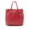 Prada Vitello Daino Open Convertible Tote Secondhand